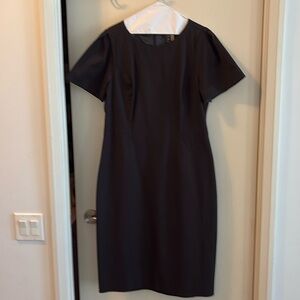 JCrew Black Shift Dress, 14 Tall